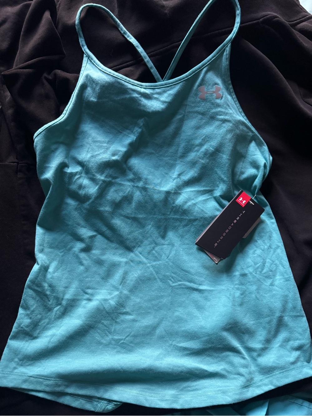 Under Armour Women's Aqua Blue Strappy Camisole